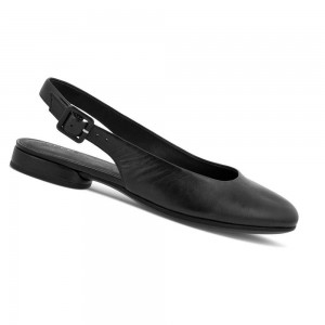 Bailarinas Ecco Anine Sling-back Mujer Negros | México 96XYU