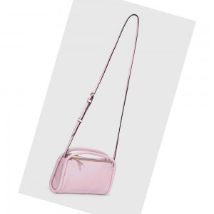 Bolsa De Hombro Ecco Contact Crossbody Mujer Rosas | México 525ILH