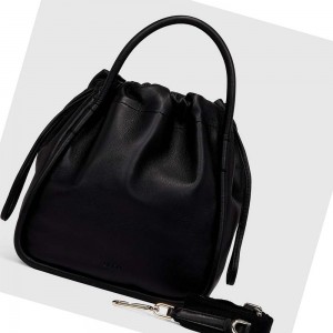 Bolsa de Mano Ecco Contact Drawstring Mujer Negros | México 561BEX