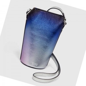 Bolsas Ecco METALLIC RISE POT Hombre Azules | México 232GSO