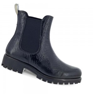 Botas Ecco Modtray Chelsea 2.0 Mujer Negros | México 87RVD