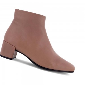 Botas Ecco Shape 35 Squared Ankle Mujer Rosas | México 831FDN