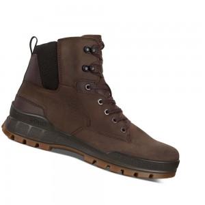 Botas Ecco Track 25 Mid Hm Pl Hombre Cafes | México 451RVD