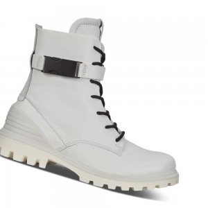 Botas Ecco Tredtray Mid-cut Buckled Mujer Blancos | México 811ILH