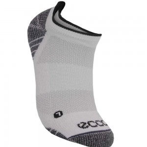 Calcetines Ecco Golf Low-cut Hombre Blancos | México 102GSO