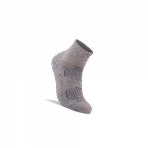 Calcetines Ecco Performance Quarter Mujer Grises | México 471PJJ