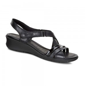 Sandalias Ecco Felicia Mujer Negros | México 703SGL