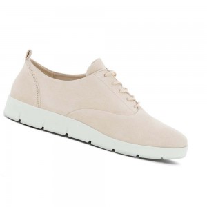 Tenis Ecco Bella Laced Mujer Beige | México 675FDN