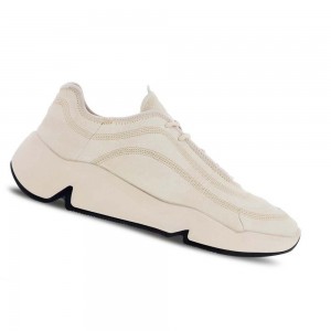 Tenis Ecco Chunky Retro Hombre Beige | México 308JPQ