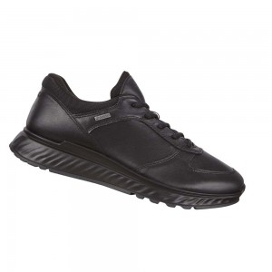 Tenis Ecco Exostride Low Gtx Hombre Negros | México 303CTV