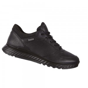 Tenis Ecco Exostride Low Gtx Mujer Negros | México 661WNB