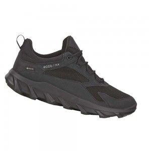 Tenis Ecco Mx Low Gtx Hombre Negros | México 298QMA