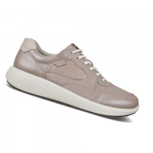 Tenis Ecco Soft 7 Runner Mujer Grises Rosas | México 642XYU