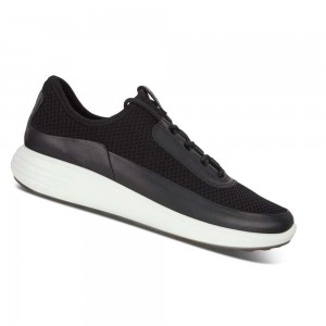 Tenis Ecco Soft 7 Runner Mujer Negros | México 643ZUT