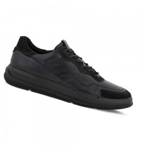 Tenis Ecco Soft X Hombre Negros | México 283HAP