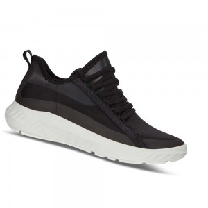 Tenis Ecco St.1 Lite Athleisure Mujer Negros | México 628OKI