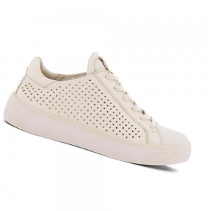 Tenis Ecco Street Tray W Laced Mujer Blancos | México 622GSO