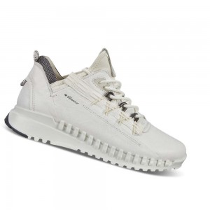 Tenis Ecco Zipflex Low Dyneema Mujer Blancos | México 617ZUT