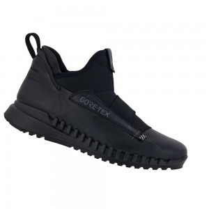 Tenis Ecco Zipflex Slip On Gtx Mujer Negros | México 615CTV