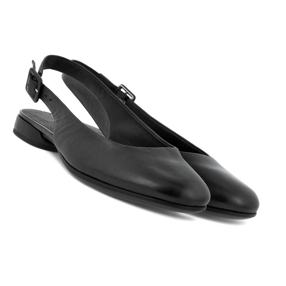 Bailarinas Ecco Anine Sling-back Mujer Negros | México 96XYU