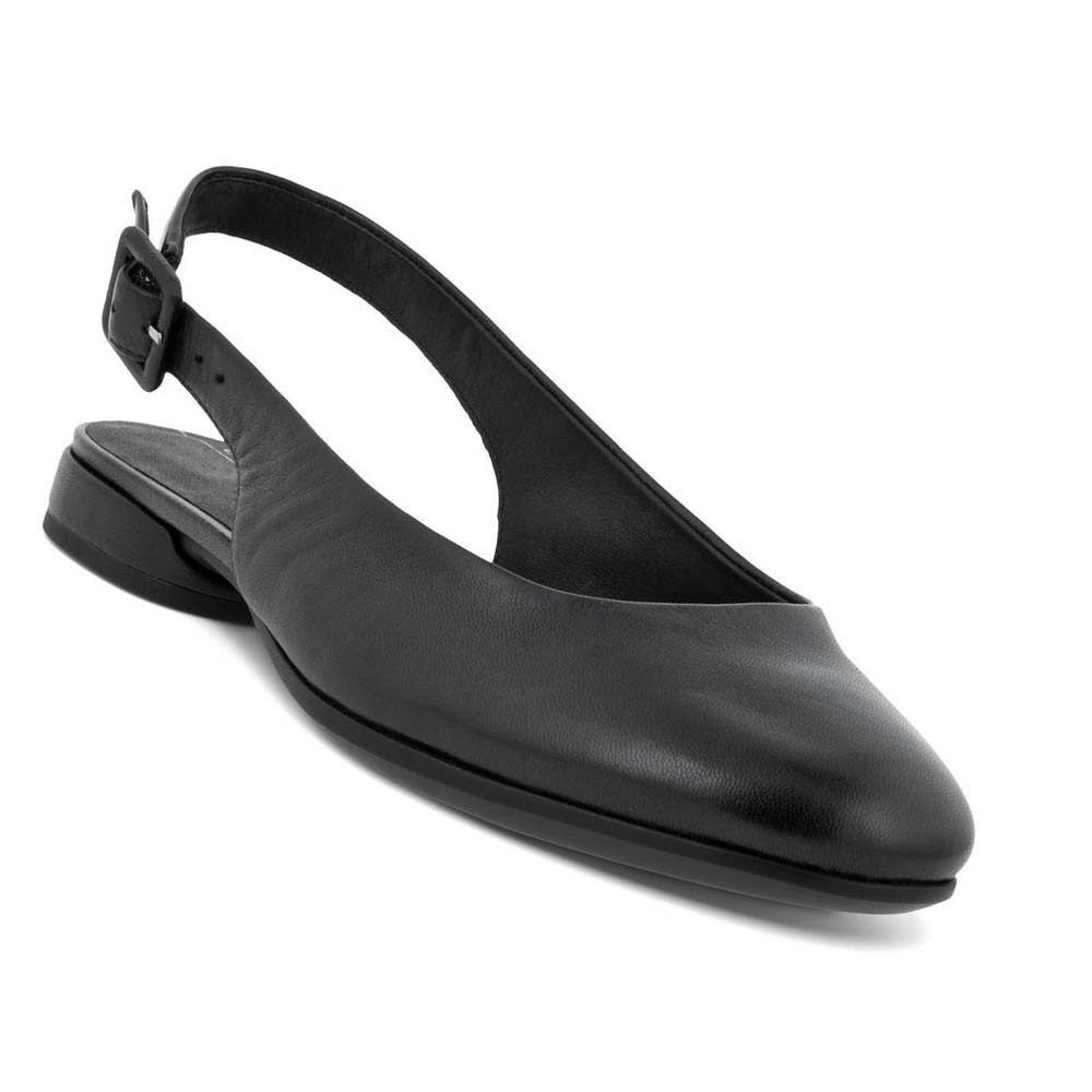 Bailarinas Ecco Anine Sling-back Mujer Negros | México 96XYU