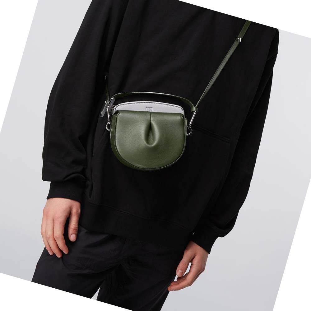 Bolsa De Hombro Ecco E-Saddle Hombre Verdes | México 157SGL