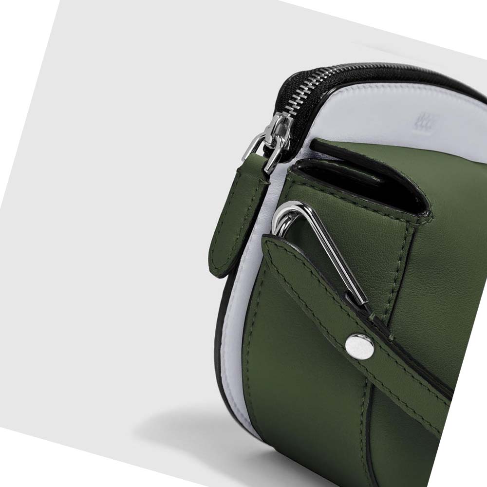 Bolsa De Hombro Ecco E-Saddle Hombre Verdes | México 157SGL