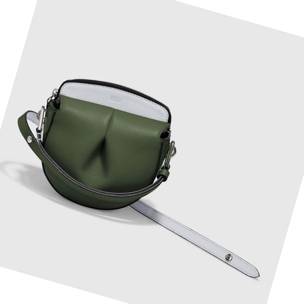 Bolsa De Hombro Ecco E-Saddle Hombre Verdes | México 157SGL