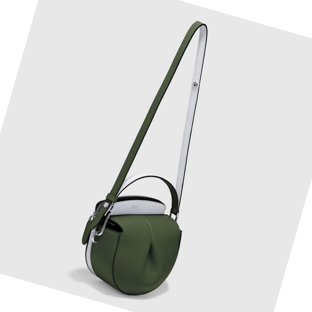 Bolsa De Hombro Ecco E-Saddle Mujer Verdes | México 522AHK