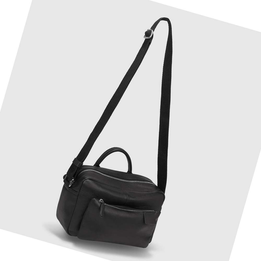 Bolsa De Hombro Ecco Journey Camera Hombre Negros | México 155FDN