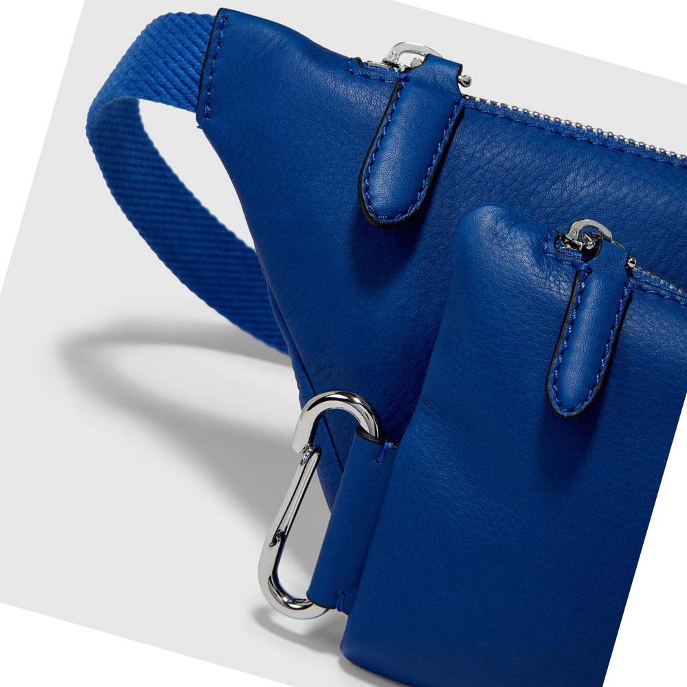 Bolsa De Hombro Ecco Journey Crossbody Mujer Azules | México 51FDN