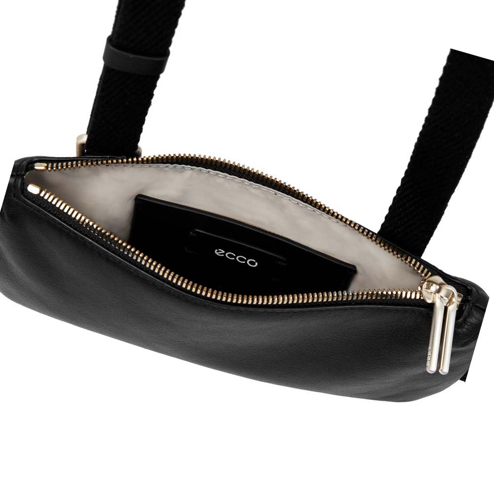 Bolsa De Hombro Ecco Pillow Waist Mujer Negros | México 516JPQ