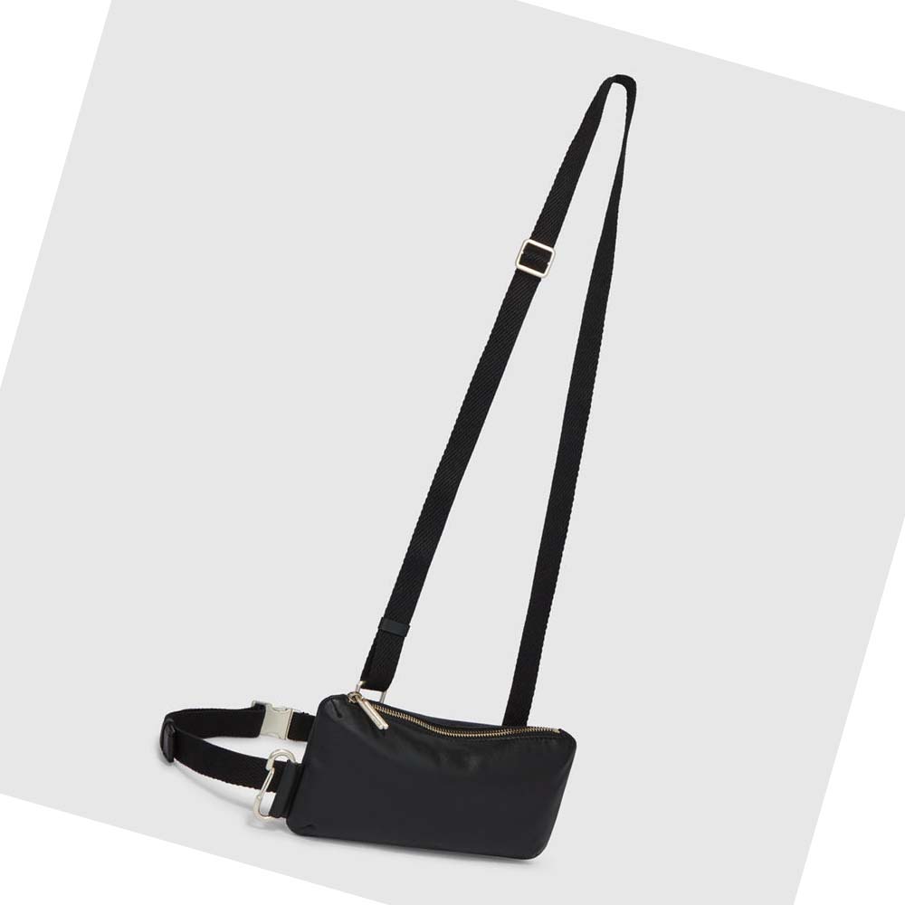 Bolsa De Hombro Ecco Pillow Waist Mujer Negros | México 516JPQ