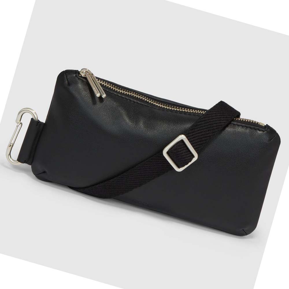 Bolsa De Hombro Ecco Pillow Waist Mujer Negros | México 516JPQ