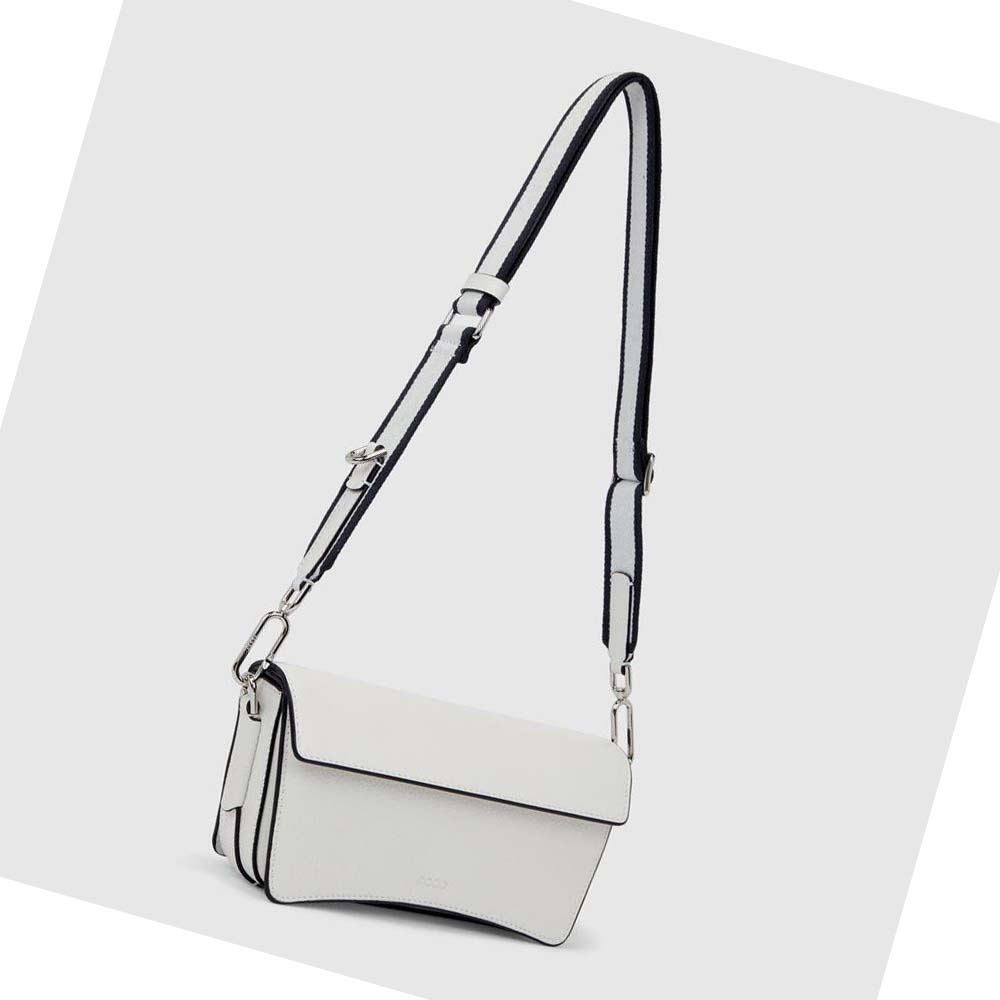 Bolsa De Hombro Ecco TEXTUREBLOCK PINCH COMPACT Mujer Blancos | México 511CTV