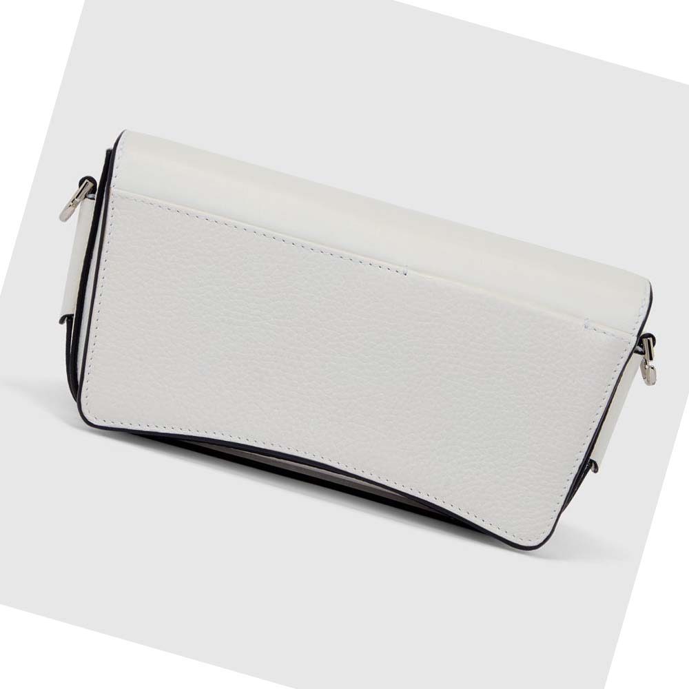 Bolsa De Hombro Ecco TEXTUREBLOCK PINCH COMPACT Mujer Blancos | México 511CTV