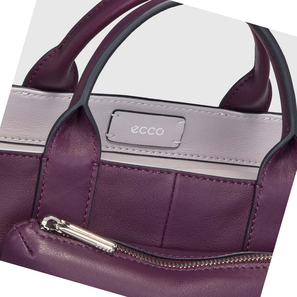 Bolsa de Mano Ecco Pillow Mujer Morados | México 556EBC