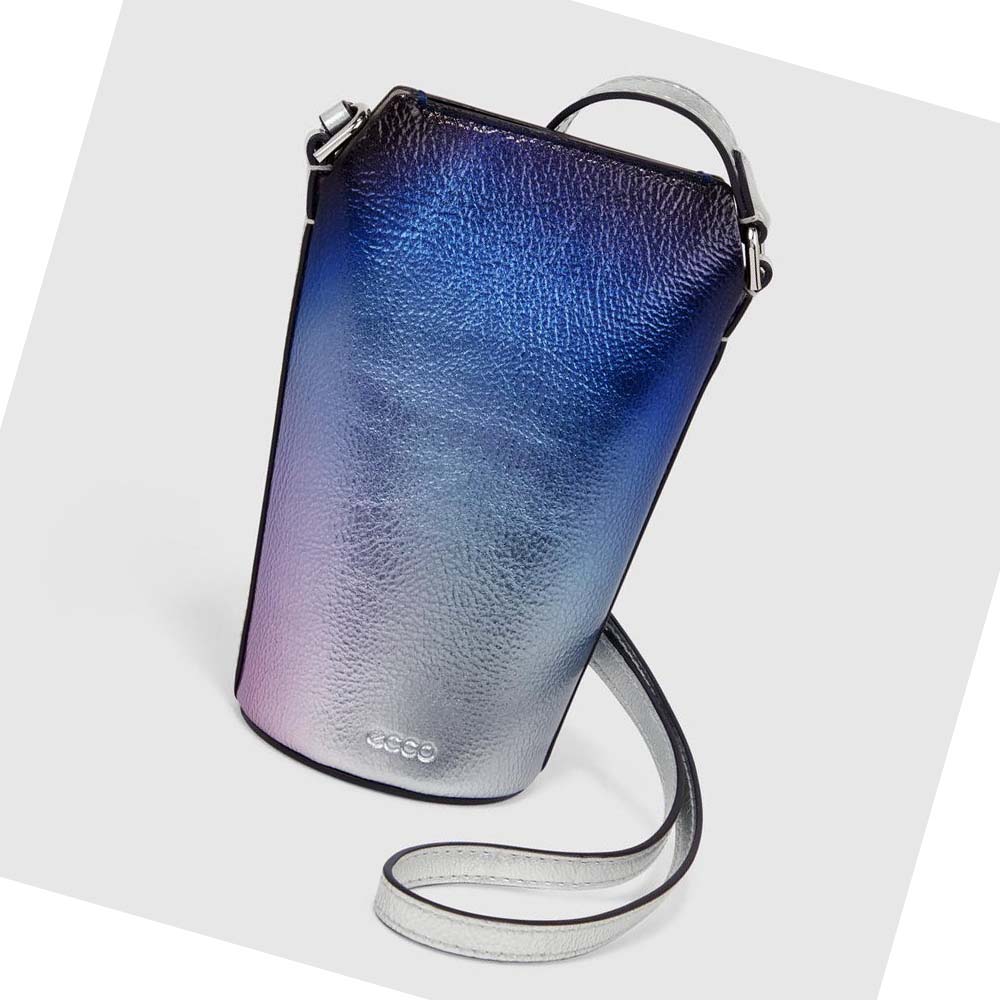 Bolsas Ecco METALLIC RISE POT Mujer Azules | México 598DFM