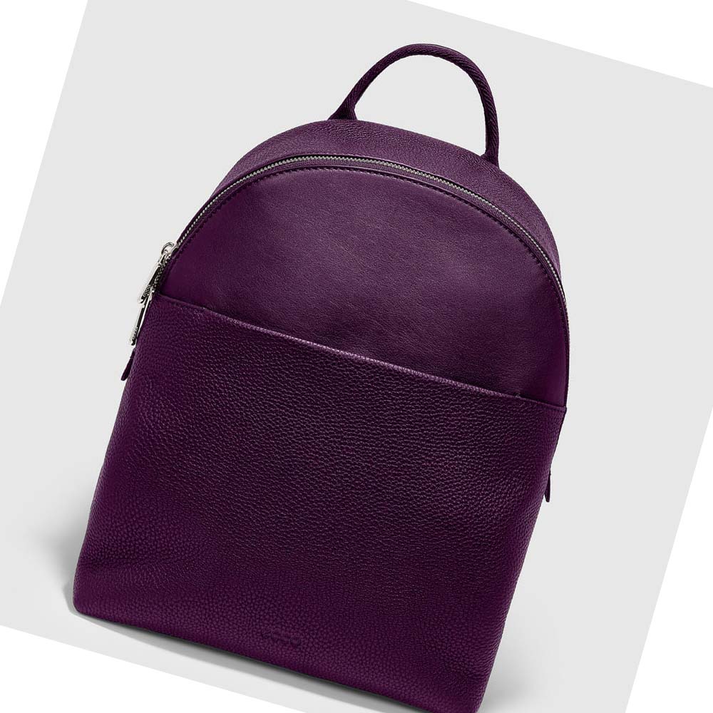 Bolsas Ecco Textureblock Small Hombre Morados | México 223BEX