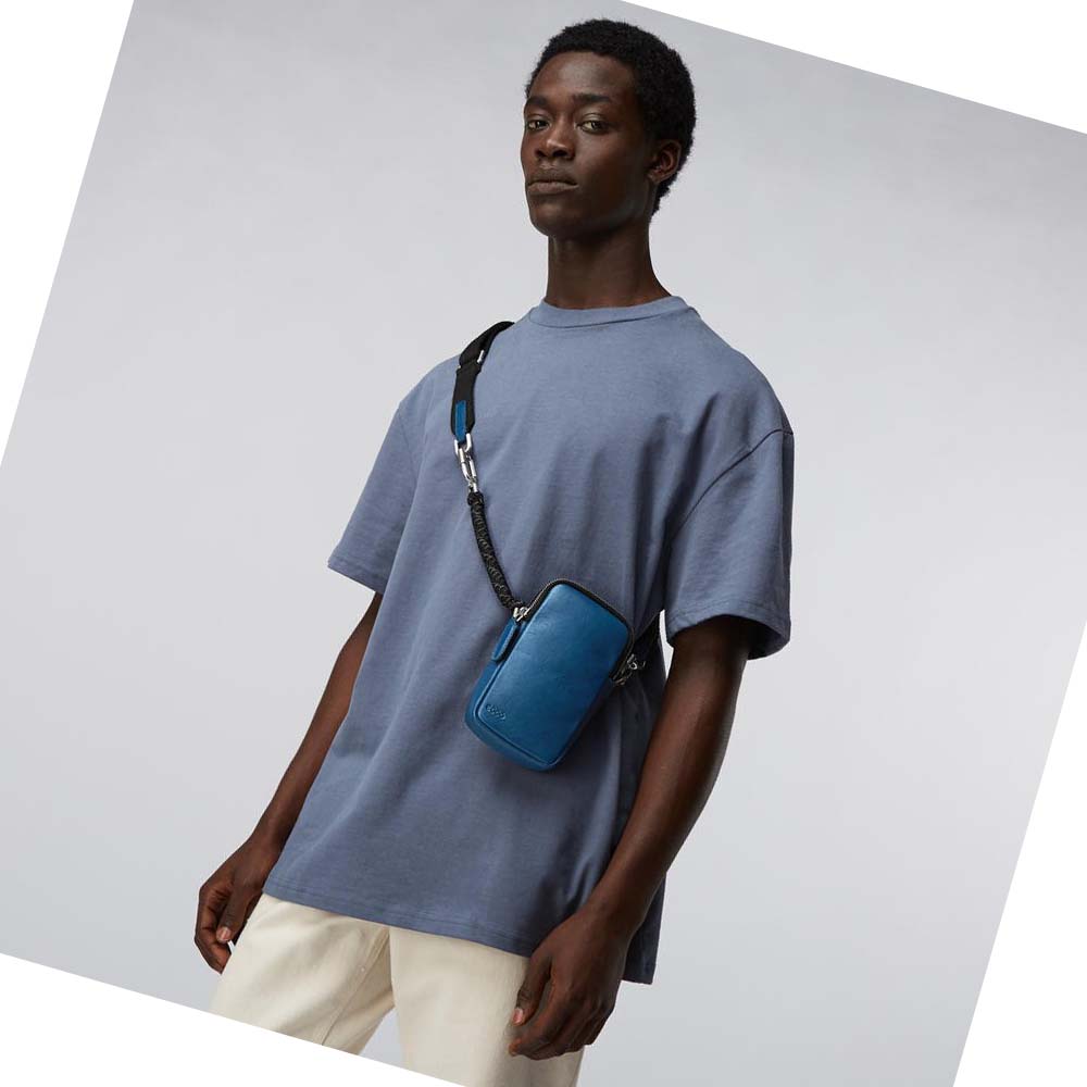 Bolso Pequeño Ecco CERAMIC MIDI Hombre Azules | México 177KOR