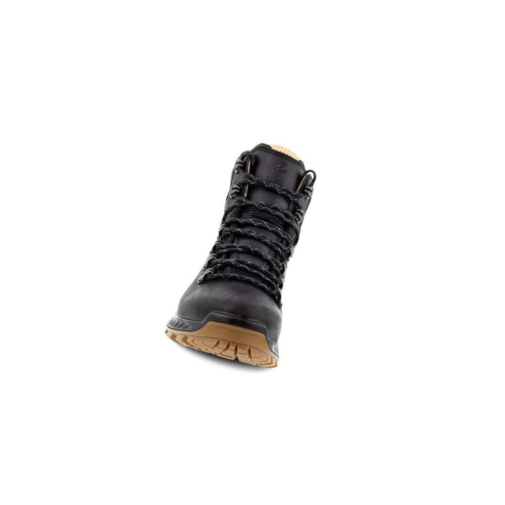 Botas Ecco Exohike Retro Hiker Mujer Negros | México 92NWY