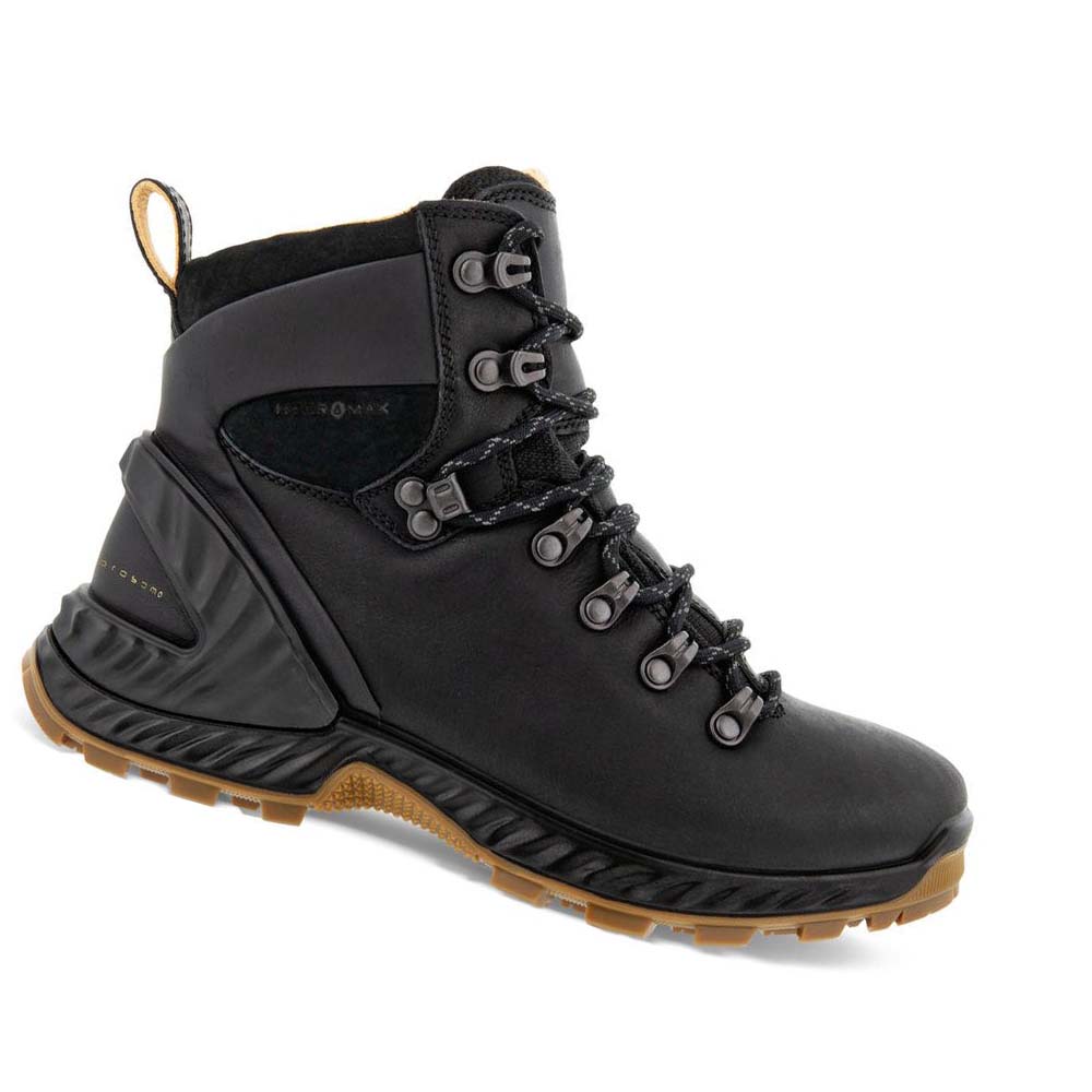 Botas Ecco Exohike Retro Hiker Mujer Negros | México 92NWY