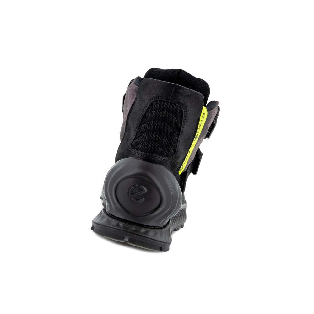 Botas Ecco Exostrike Gtx Buckle Hombre Grises Negros | México 466GSO