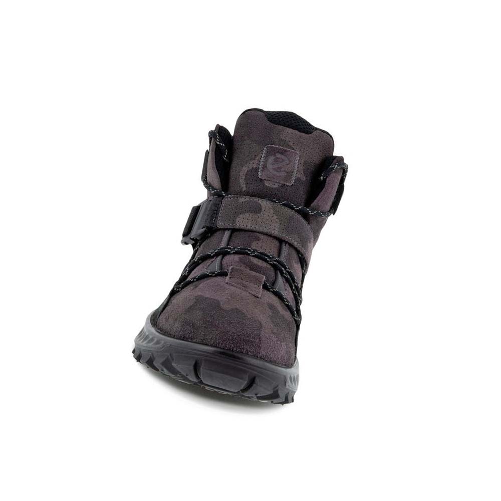 Botas Ecco Exostrike Gtx Buckle Hombre Grises Negros | México 466GSO