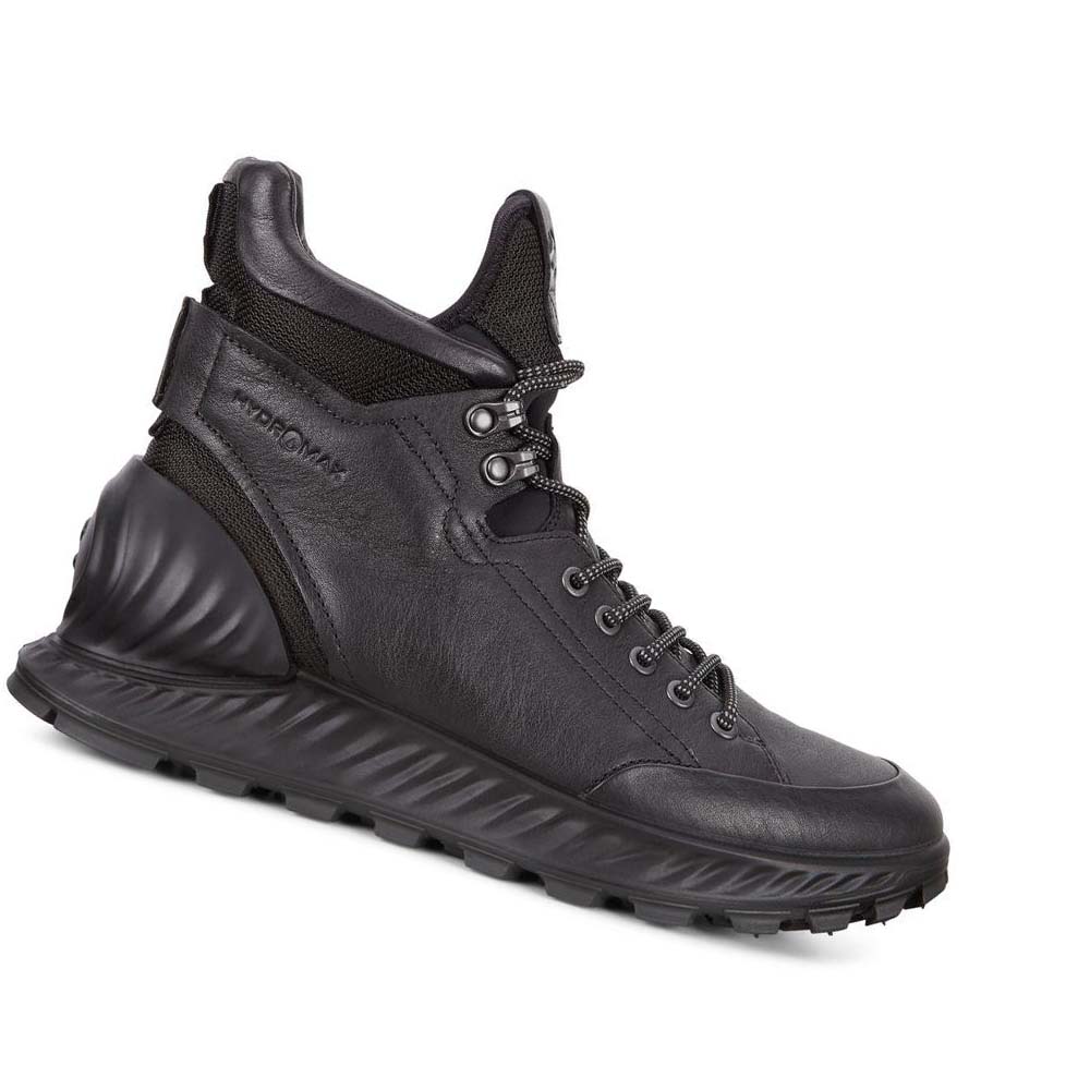 Botas Ecco Exostrike Hydromax Hombre Negros | México 464JPQ