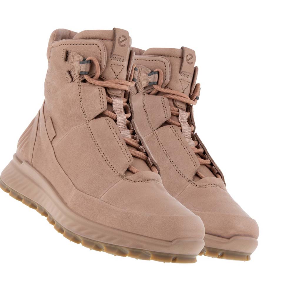 Botas Ecco Exostrike Low Mujer Marrom | México 90QMA