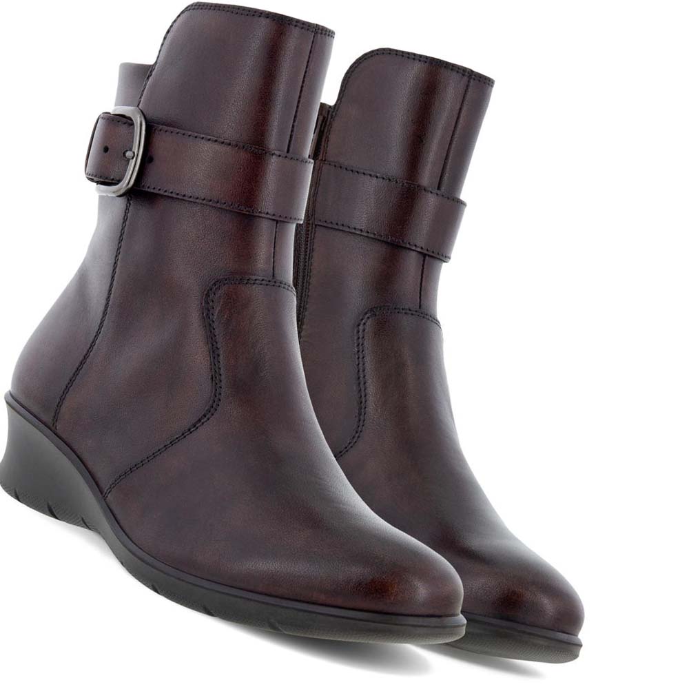 Botas Ecco Finola Ankle Mujer Cafes | México 8TCE