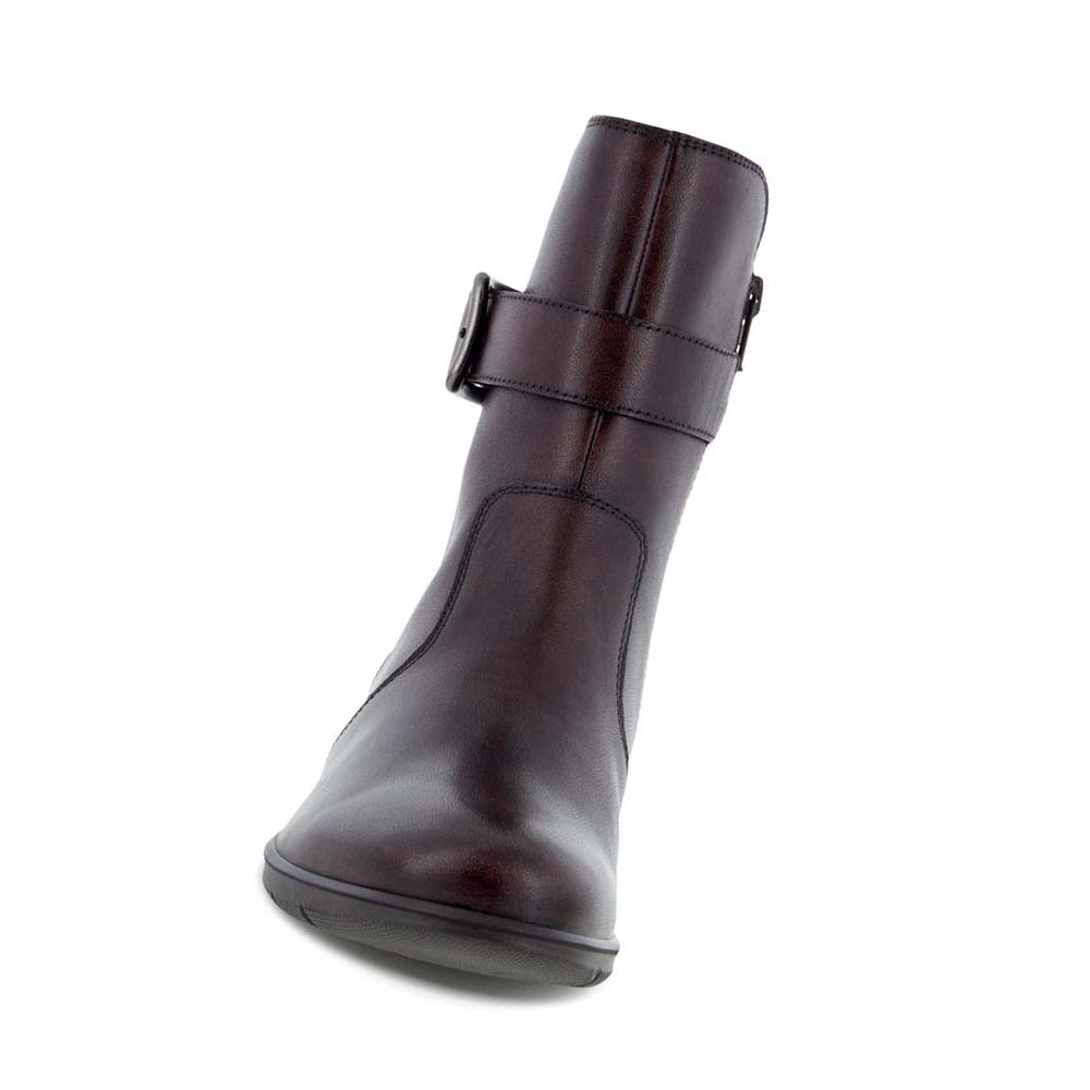 Botas Ecco Finola Ankle Mujer Cafes | México 8TCE