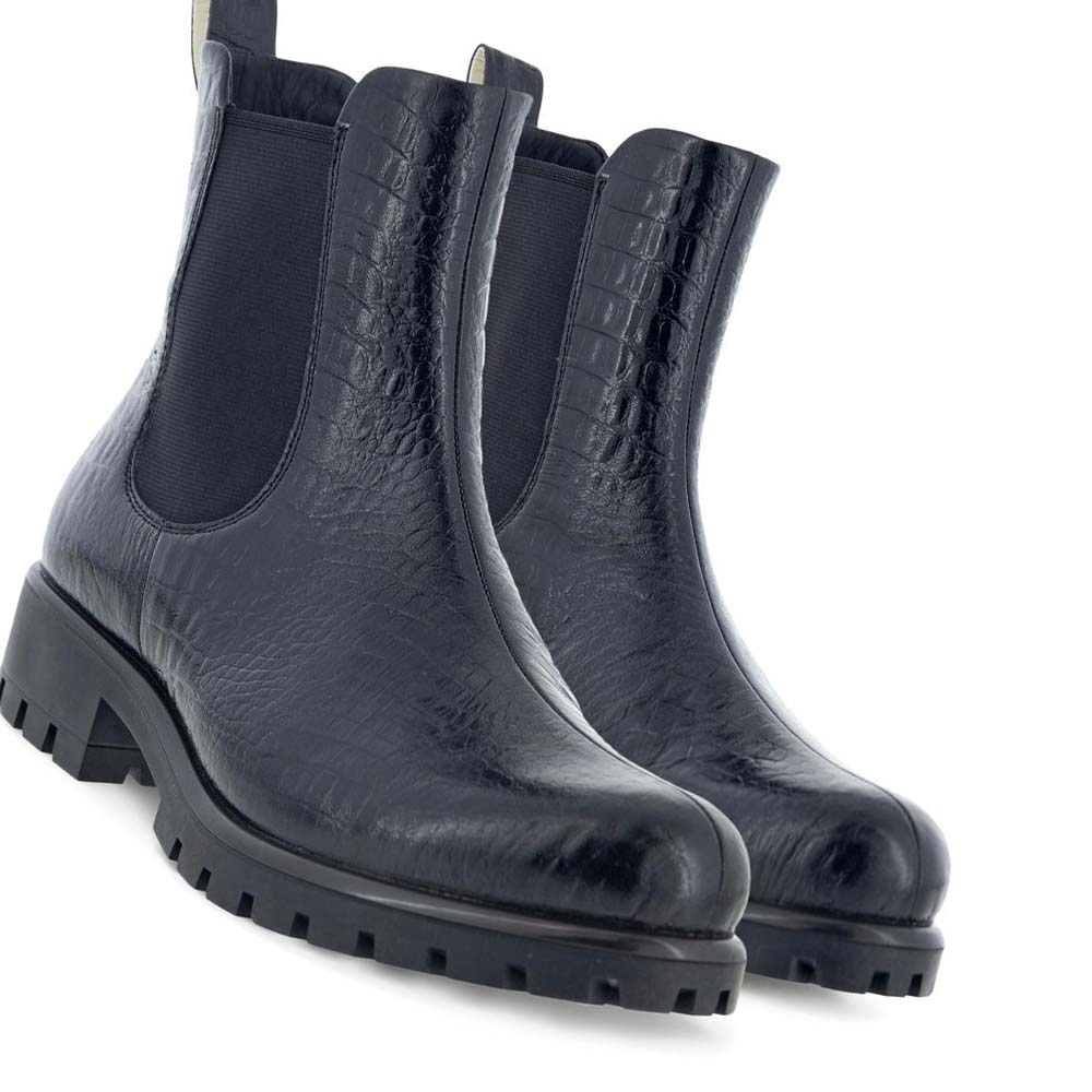 Botas Ecco Modtray Chelsea 2.0 Mujer Negros | México 87RVD