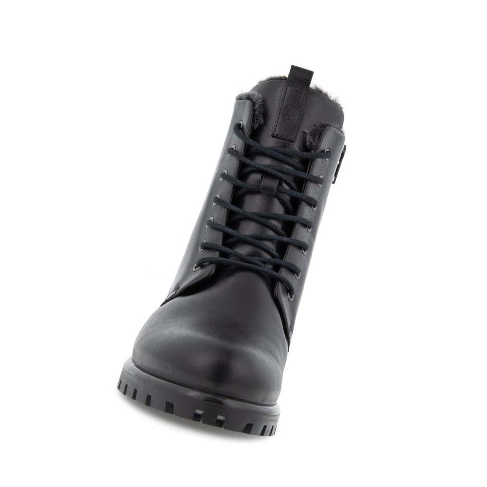 Botas Ecco Modtray Lace Mujer Negros | México 84UZG